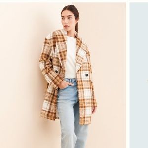 Avec Les Filles Shawl Collared Coat // Free People